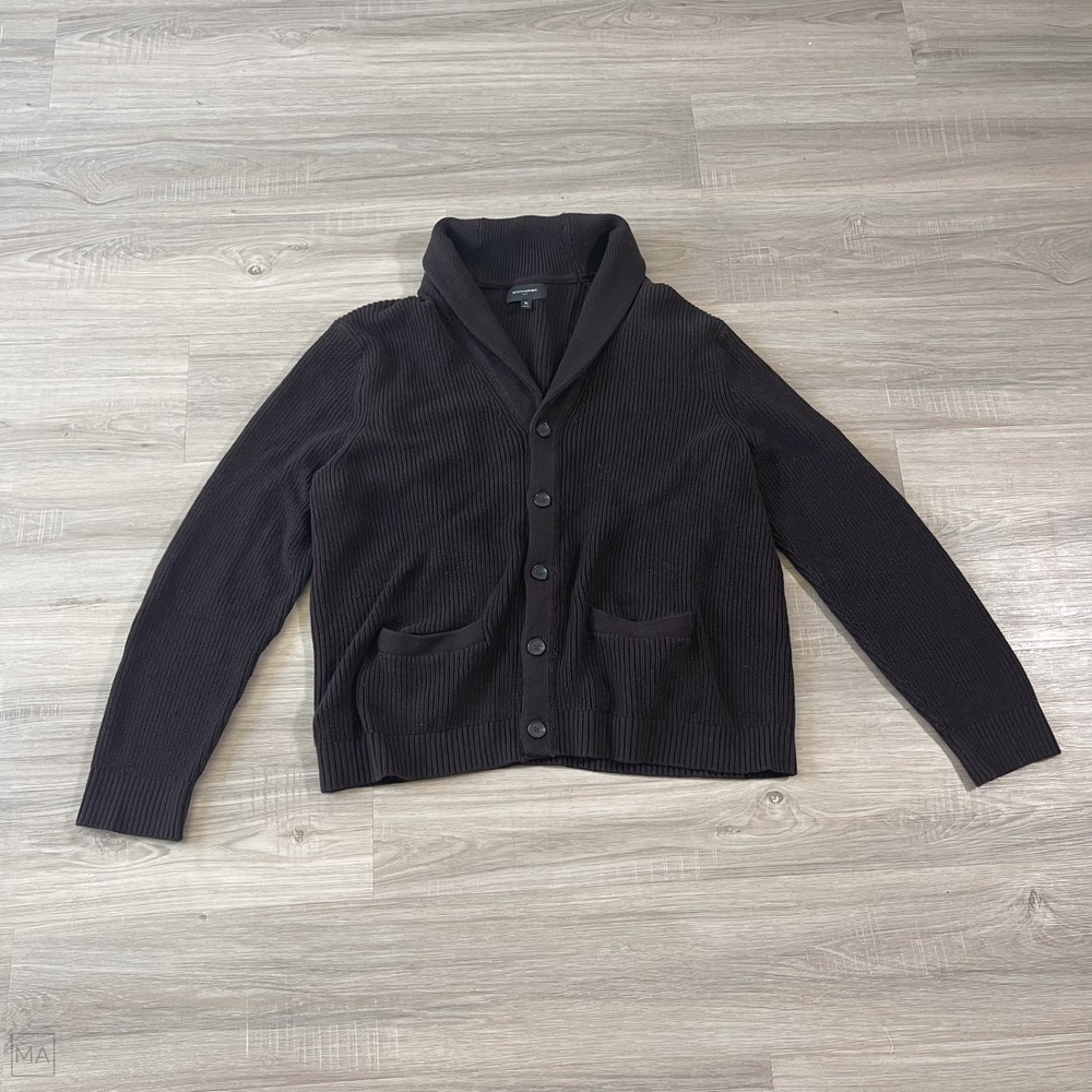 Banana Republic Factory Men's Cardigan Knit Button Up Fall Winter  XL Brown